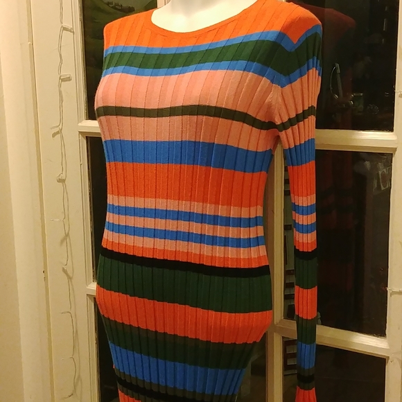 Stine Goya Striped Jeanne Knitt Dress - Picture 4 of 11